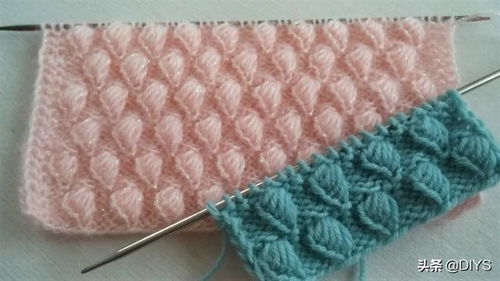 手工编织的技巧,带你学习衣物贝壳花纹的编织方法